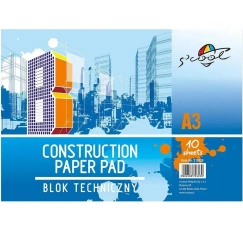 Blok techniczny A3/10K 160gsm S'cool - LEVIATAN