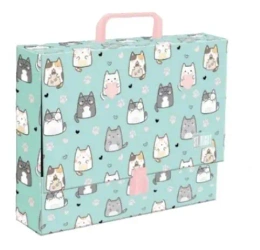 Teczka z rączką A4 XL Charming Cats - ST-MAJEWSKI