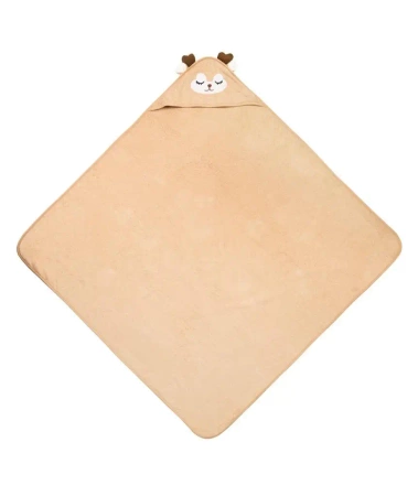 Okrycie kąpielowe Sarenka beige 100x100cm - Sensillo