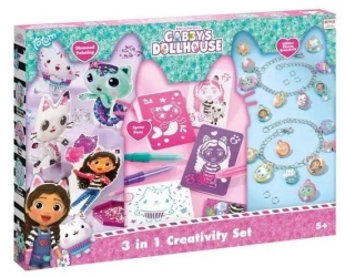 Zestaw kreatywny z bransoletkami Gabby - Grafix