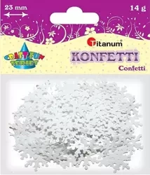 Konfetti płatki śniegu 14g - Titanum