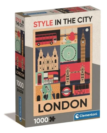 Puzzle 1000 Compact London - Clementoni