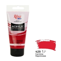 Farba akrylowa carmine 429 75ml - Rosa