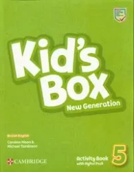 Kid`s Box New Generation Level 5 AB with Digital - Caroline Nixon, Michael Tomlinson