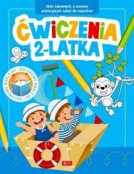 Ćwiczenia 2-latka z naklejkami - opracowanie zbiorowe