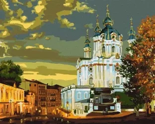 Malowanie po numerach - Zejście Andrzeja 40x50cm - Ideyka