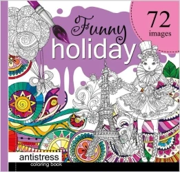 Kolorowanka antystresowa 200x200 Funny holiday TW - Fresh