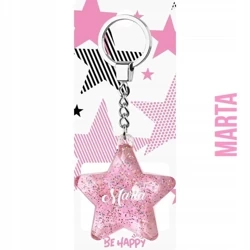 Brelok Gwiazdka Marta - Be-Happy Gifts