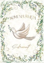 Karnet B6 Komunia. Oliwki - Henry