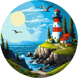 Malowanie po numerach - Zapierający dech 39cm - Ideyka