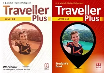 Traveller Plus Podręcznik Ćwiczenia B1+ Angielski - H.Q.Mitchell - Marileni Malkogianni