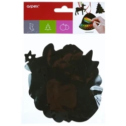 Świąteczne zawieszki zdrapki 3szt - Arpex