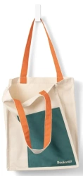 Bookaroo Torba bawełniana Teal&Orange - IF