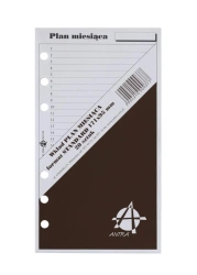 Wkład do organizera ST Plan miesiąca ANTRA
