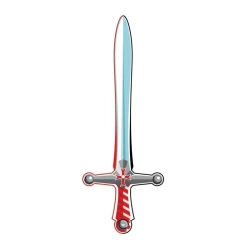 Miecz rycerski z krzyżem maltańskim - PAPO