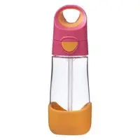 Butelka tritanowa ze słomką 450 ml Strawberry Shake