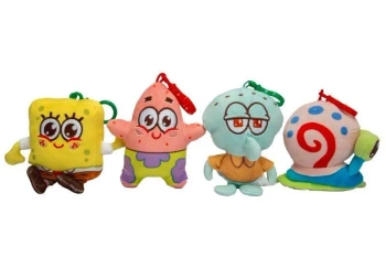 SpongeBob Breloki Squishy 10cm 4 rodzaje - Simba