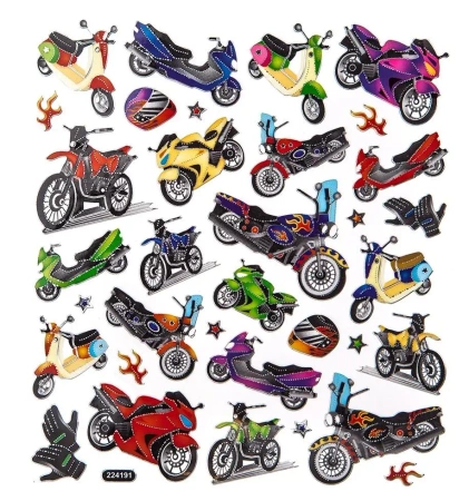 Naklejki motocykle 34szt - Dalprint dpCraft