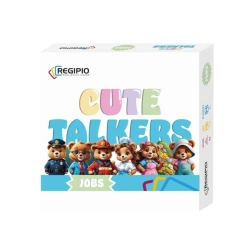 CUTE TALKERS JOBS Zestaw do nauki języka angielskiego - REGIPIO