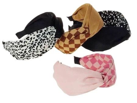 Opaska na włosy 7cm MIX - ADAR