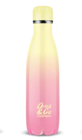 Bidon metalowy 500ml Coolpack Gradient PEACH - PATIO
