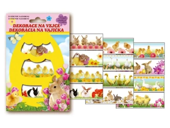 Owijki na jajka Zwierzęta 1szt. mix - MFP