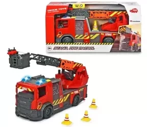 SOS Straż pożarna Scania - Dickie Toys