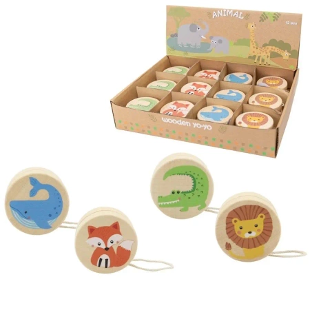 Jojo drewniane - zwierzątka - Askato