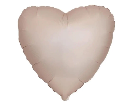 Balon foliowy 46cm Serce matowe Starlight Gold - Godan