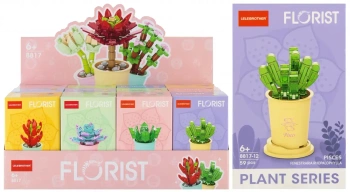 Klocki Konstrukcyjne Kwiaty Mix Mega Creative 569726