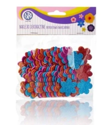 Naklejki piankowe -brokatowa kwiaciarnia ASTRA - ASTRA papiernicze