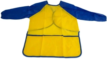 Fartuszek Sleeve żółto-niebieski - Fandy