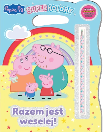 Świnka Peppa. Superkolory. Razem jest weselej! - praca zbiorowa