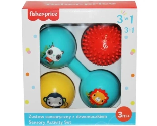 Fisher Price. Zestaw sensoryczny z dzwoneczkiem - Fisher- Price