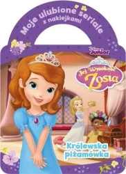 Moje ulubione seriale z naklejkami. Królewska... - praca zbiorowa