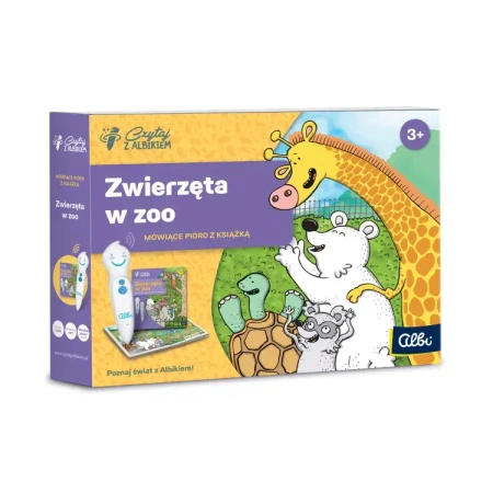 Czytaj z Albikiem Zestaw. Zwierzęta w Zoo