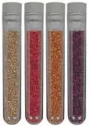 Brokat czerwony 6,5g 4szt - Dekor-Art-Serwis