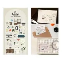 Naklejki ozdobne W salonie Suatelier