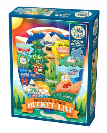 Puzzle Cobble Hill 500 elementów Cobble Hill Puzzle 500 el. Rzeczy do zrobienia na świeżym powietrzu