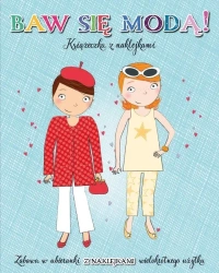 Baw się modą z naklejkami. Turkusowa - opracowanie zbiorowe