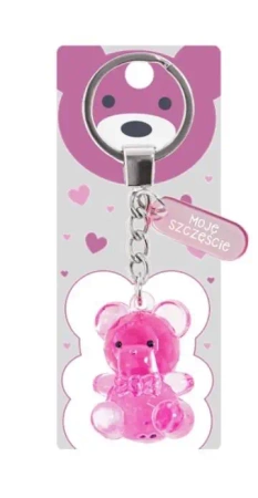 Brelok miś - Moje Szczęście - Be-Happy Gifts
