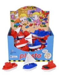 Łódka 11cm mix - Plasto