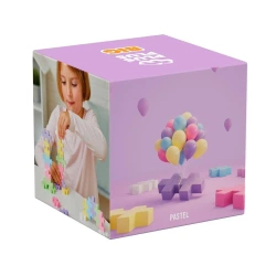 Klocki Plus-Plus Big Pastelowe 100el - Plus-Plus