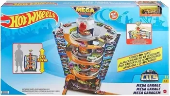 Hot Wheels City Zestaw Zakręcony Megagaraż - Mattel