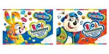 Blok techniczny A4/10K (10szt) BAMBINO - ST-MAJEWSKI