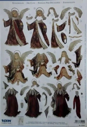 Arkusz do techniki 3D sztancowany 29,7x21cm - Galeria Hobby