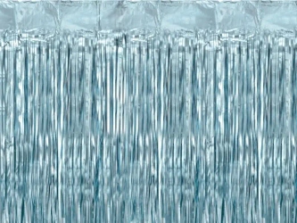 Kurtyna party niebieski 100x200cm - PartyDeco