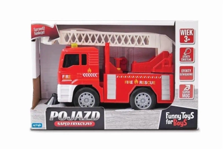 Pojazd Toys for Boys Straż Pożarna z napędem - Artyk