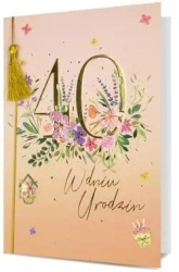 Karnet B6 Urodziny 40 - Pan Dragon