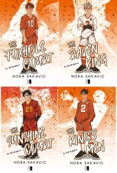 PAKIET ALL for the Game Tom 1-4 Foxhole/Raven/King's/Sunshine N.Sakavic - Nora Sakavic